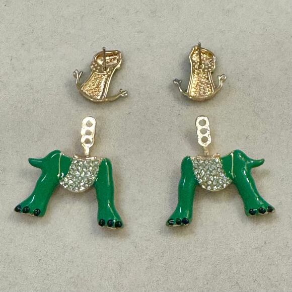 Baublebar Disney Pixar Toy Story Slinky Dog Rexy Earrings Bundle NIB